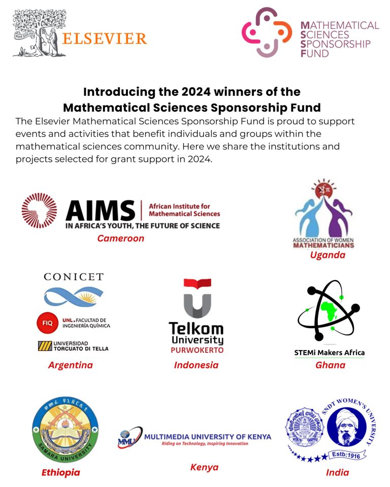 STEMi Makers of Africa wins 2024 Elsevier Mathematics Sciences Sponsorship Fund