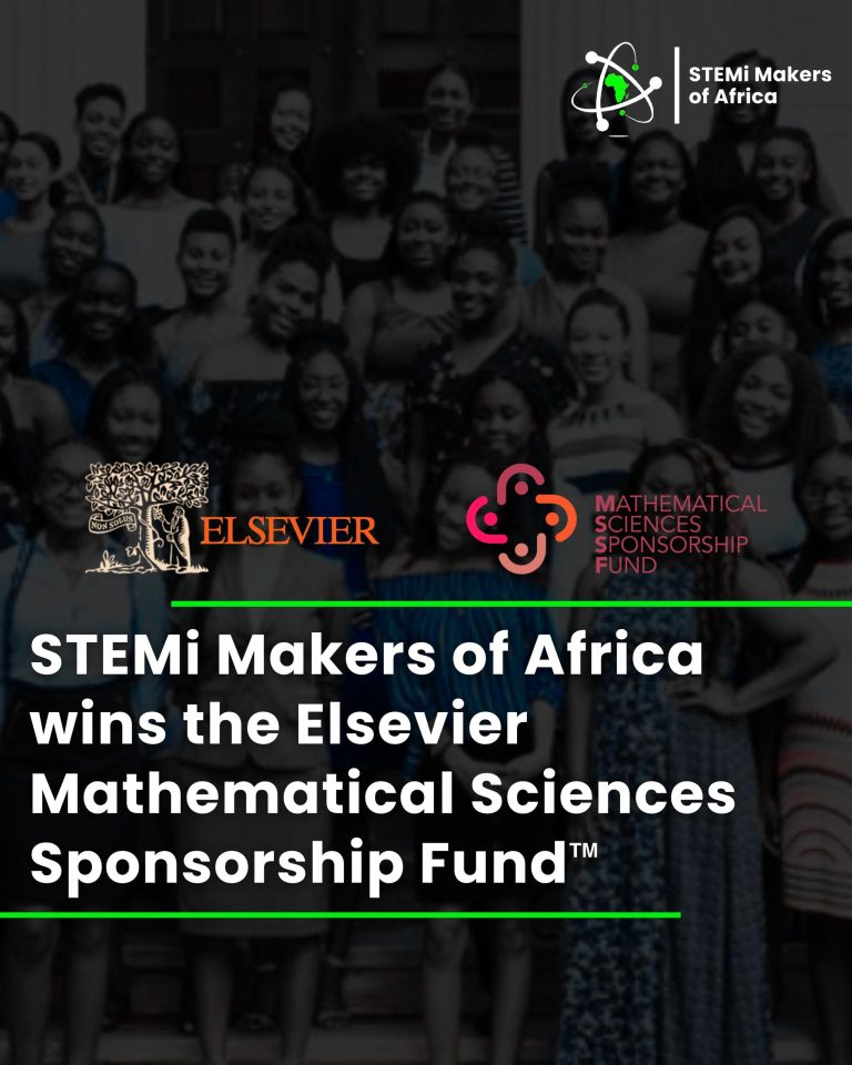 STEMi Makers of Africa wins 2024 Elsevier Mathematics Sciences Sponsorship Fund