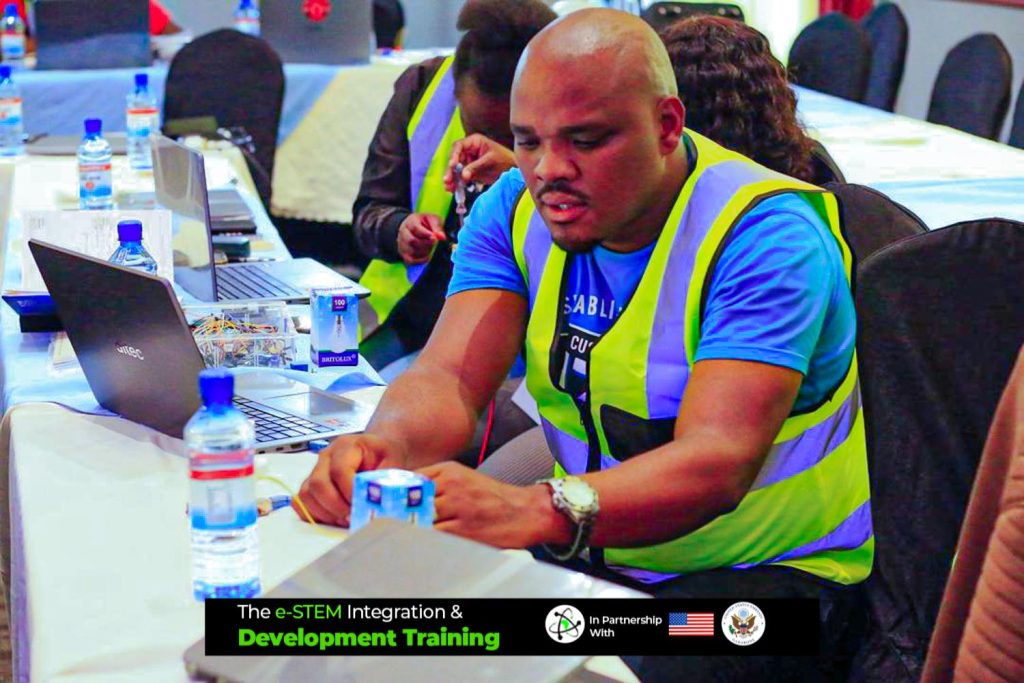 STEMi Makers Africa training of teachers in Botswana