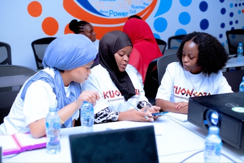 Project Kuongoza Digital Skills Accelerator for Women in Tanzania